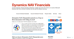Desktop Screenshot of dynamicsnavfinancials.com