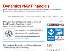 Tablet Screenshot of dynamicsnavfinancials.com